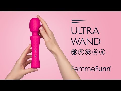 FemmeFunn Ultra Wand Rechargeable Waterproof Wand Vibrator | thevibed.com