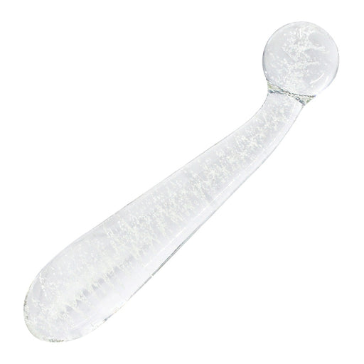 NS Novelties Firefly Glass Glow-in-the-Dark G-Spot Wand | thevibed.com