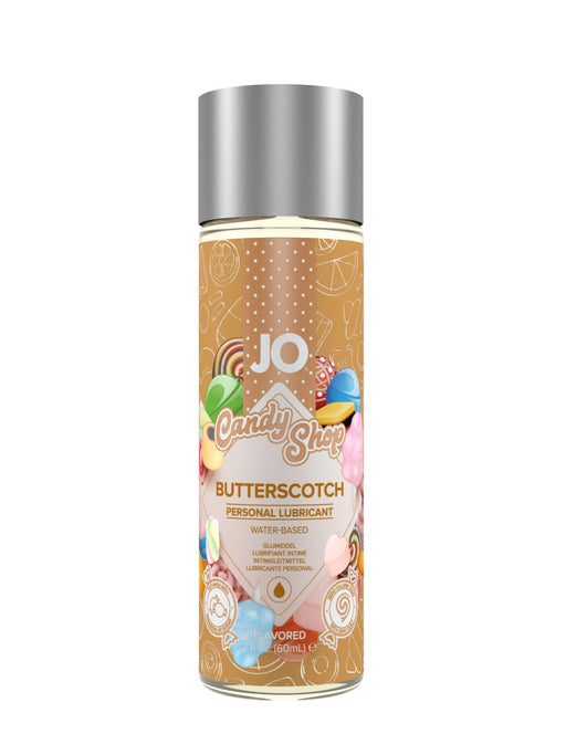 System JO Candy Shop Water-Based Personal Lubricant Butterscotch Flavored | thevibed.com