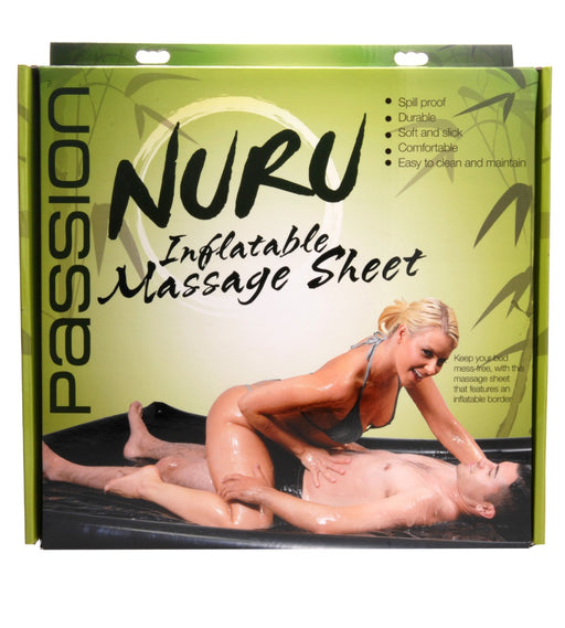 XR Brands Nuru Inflatable Vinyl Massage Sheet | thevibed.com
