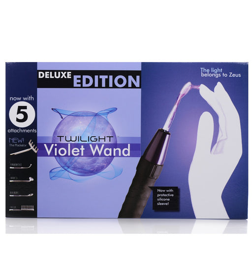 XR Brands Zeus Deluxe Edition Twilight Violet Wand Kit | thevibed.com