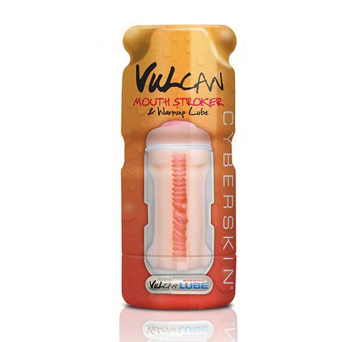 Topco Cyberskin Vulcan Mouth Stroker with Warming Lube | thevibed.com
