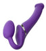 Lovely Planet Strap-On-Me 3-Motor Vibrating Bendable Strapless Strap-On Purple | thevibed.com