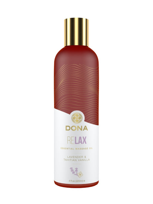 System JO DONA Essential Massage Oil Relax 4oz | thevibed.com
