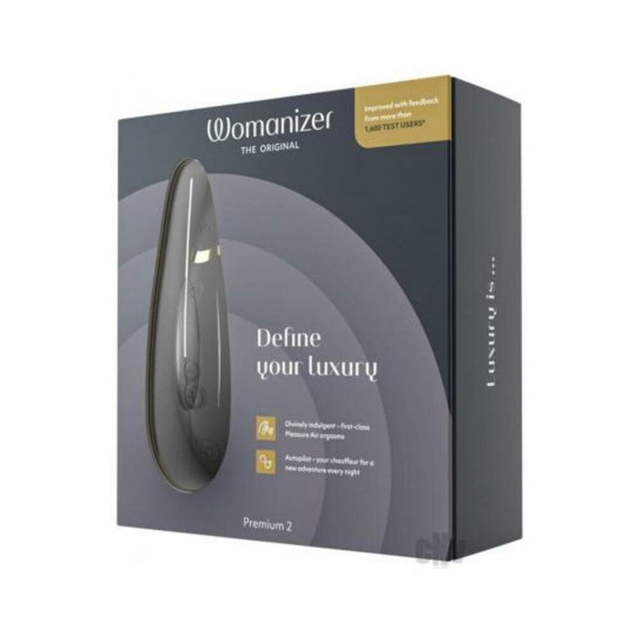 Products Womanizer Premium 2 Pleasure Air Vibrator Black