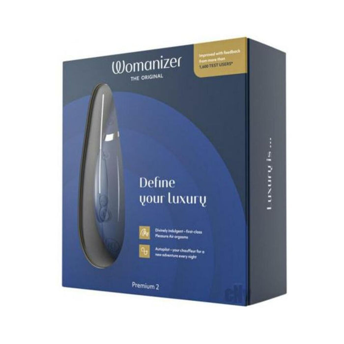 Products Womanizer Premium 2 Pleasure Air Vibrator Blueberry