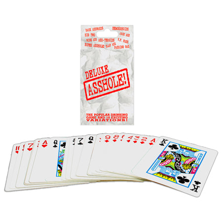 Deluxe Asshole Card Game Poker Size
