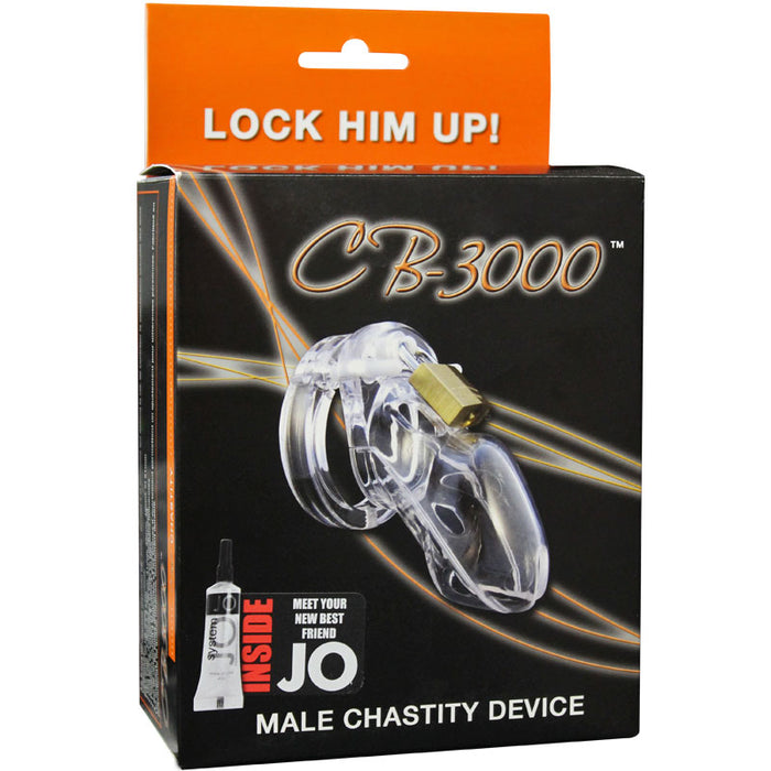 CB-X CB-6000 Clear Male Chastity Device | thevibed.com
