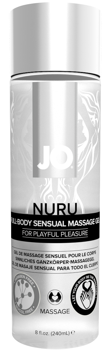 System JO Nuru Full-Body Sensual Massage Gel 8 oz | thevibed.com