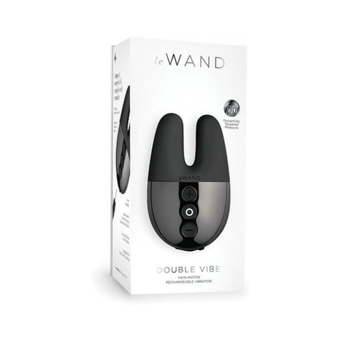 Le Wand Double Vibe Black | thevibed.com