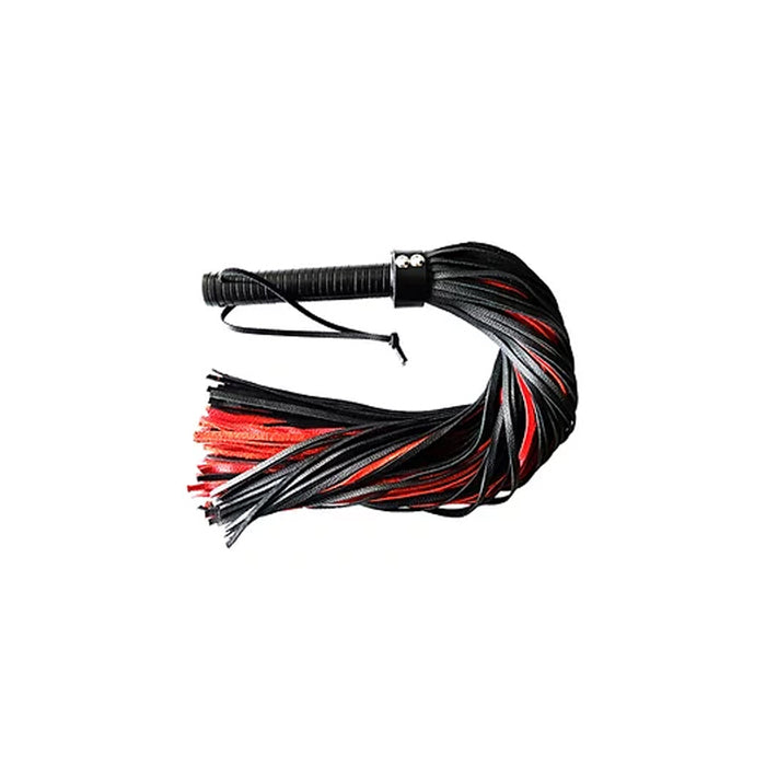 Rouge Leather Flogger Black/Red