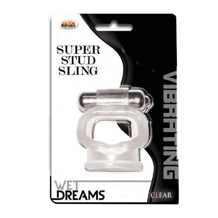 Wet Dreams Super Stud Sling Clear