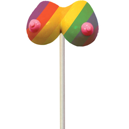 Rainbow Boobie Pops - Rainbow