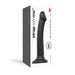 Lovely Planet Strap-On-Me Dual Density Silicone Flexible Dildo Black | thevibed.com