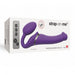Lovely Planet Strap-On-Me 3-Motor Vibrating Bendable Strapless Strap-On Purple | thevibed.com