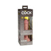King Cock Elite Silicone Dual-density Cock 6 In. Light | thevibed.com