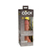 King Cock Elite Silicone Dual-density Cock 6 In. Tan | thevibed.com