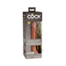 King Cock Elite Silicone Dual-density Cock 7 In. Tan | thevibed.com