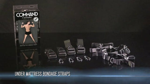 Sir Richard's COMMAND Under-Mattress Bondage Straps | thevibed.com