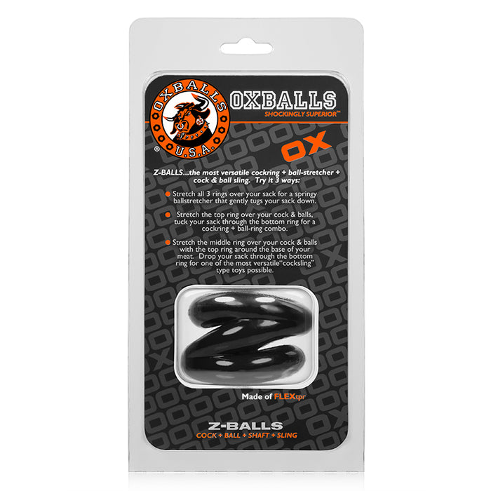 Oxballs Z-Balls Cock Ring and Ballstretcher | thevibed.com