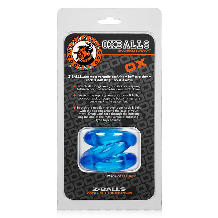 Oxballs Z-Balls Cock Ring and Ballstretcher | thevibed.com