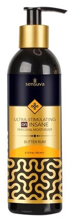 Sensuva Butter Rum Ultra-Stimulating ON Insane Personal Moisturizer | thevibed.com