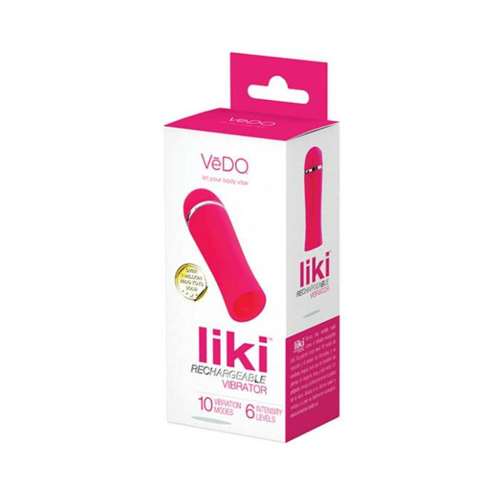Vedo Liki Rechargeable Flicker Foxy Pink | thevibed.com