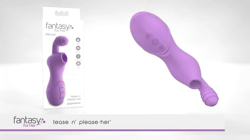 Pipedream Fantasy for Her Collection Tease n' Please-Her Suction Vibrator | thevibed.com