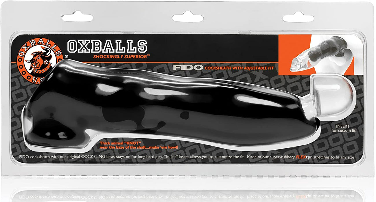 Oxballs FIDO Pup-Knot 9" Cocksheath and Cocksling | thevibed.com