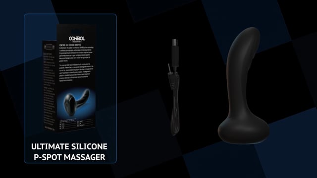 Sir Richard's CONTROL Ultimate Silicone Rechargeable P-Spot Massager | thevibed.com