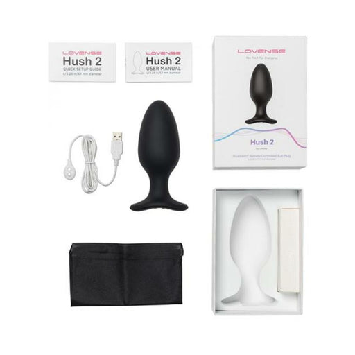 Lovense Hush 2 App-compatible Butt Plug 2.25 In. | thevibed.com