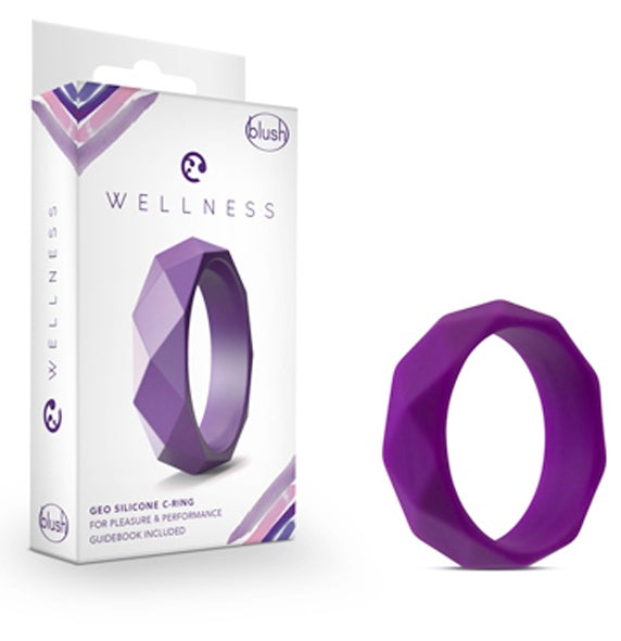 Blush Wellness Geo Silicone C-Ring | thevibed.com