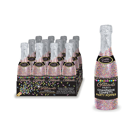 Glitterati Champagne Confetti Poppers