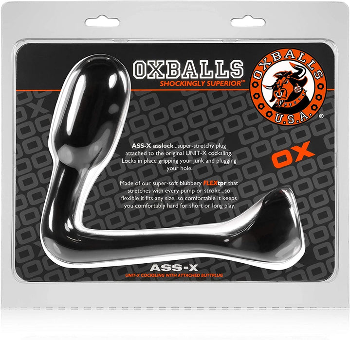 Oxballs ASS-X Cocksling and Butt Plug Asslock | thevibed.com