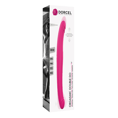 Dorcel Orgasmic Double Do 16.5'' Thrusting Dong - Pink