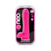 Neo Elite - 11-inch Silicone Dual-density Cock With Balls - Neon Pink | thevibed.com
