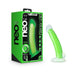 Neo Elite - Glow-in-the-dark Omnia - 7-inch Silicone Dual-density Dildo - Neon Green | thevibed.com