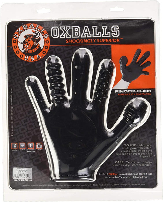 Oxballs Textured Finger Fuck Glove | thevibed.com