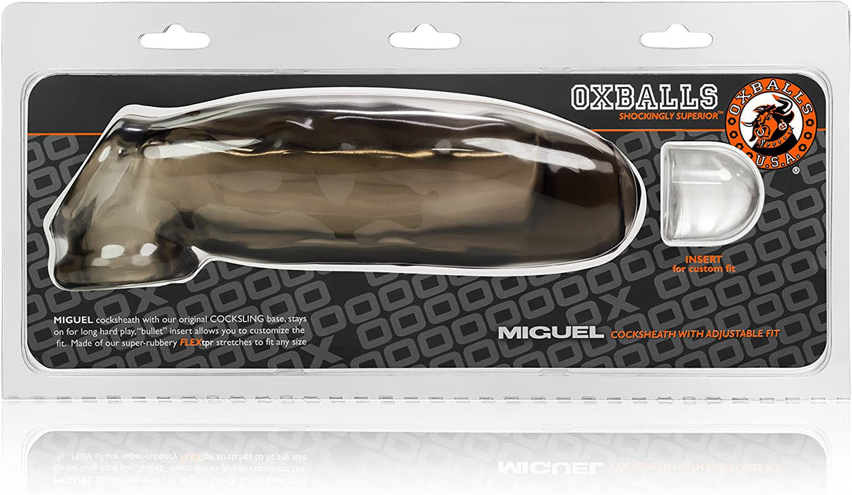Oxballs Miguel Realistic 8" Uncut Cocksheath and Cocksling | thevibed.com