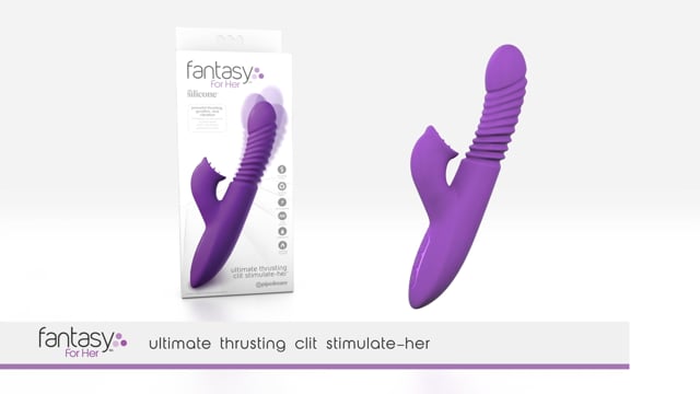 Pipedream Fantasy for Her Collection Ultimate Thrusting Clit Stimulate-Her | thevibed.com