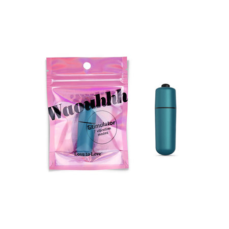 Love to Love Waouhhh 7 Mode Bullet Vibrator Teal Me