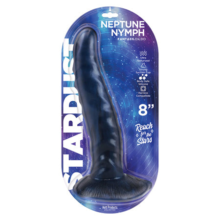 Stardust Neptune Nymph 9'' Dildo - Purple