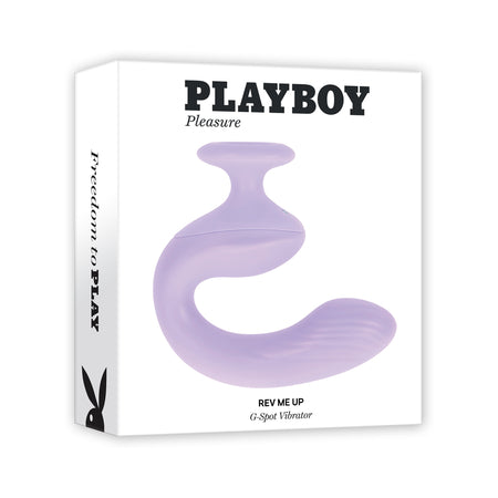 Playboy Rev Me Up Rechargeable G Spot Vibrator Silicone Opal