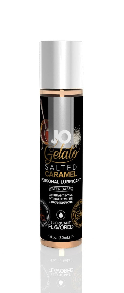 System JO Gelato Salted Caramel Flavored Water-Based Personal Lubricant | thevibed.com