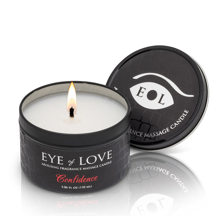 Eye of Love Pheromone Massage Candle 150ml – Confident (M to F)