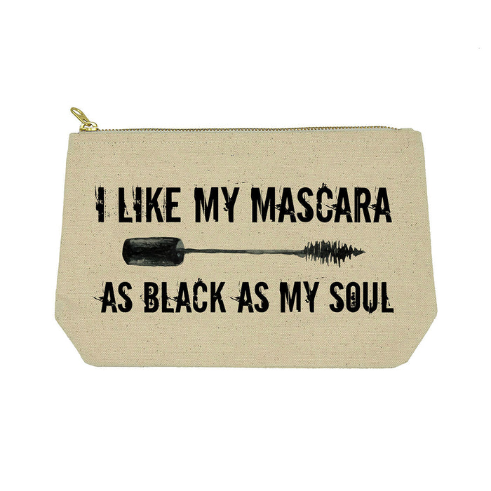 Twisted Wares I Like My Mascara as Black as Soul Bitch Bag