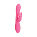 Evolved Bunny Kisses Rechargeable Silicone - Pink | thevibed.com