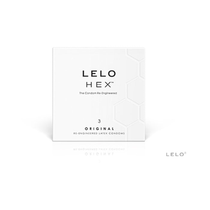 Lelo Hex Original Condoms 3-pack | thevibed.com