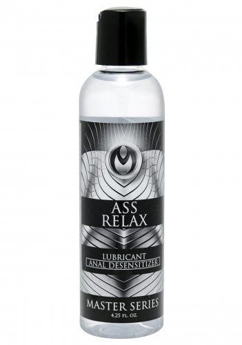 XR Brands Master Series Ass Relax Desensitizing Lubricant 4.25 oz. | thevibed.com