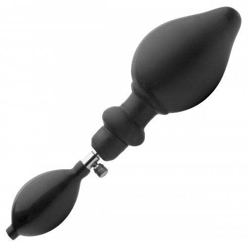 XR Brands Master Series Expander Inflatable Anal Plug Set with Removable Pump | thevibed.com